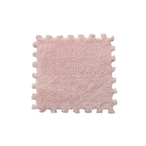 Set 10x Plăci de Mochetă Pufoasă AT PERFORMANCE®, Tip Puzzle, Spumă 30×30 cm